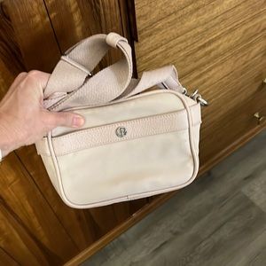 Pink Lulu lemon bag